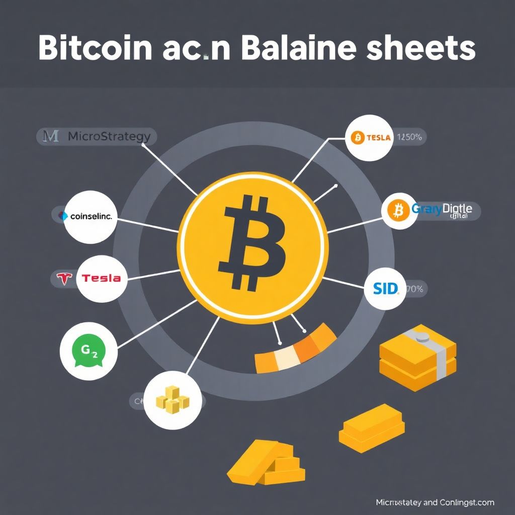 Какие компании держат биткоин на своем балансе
