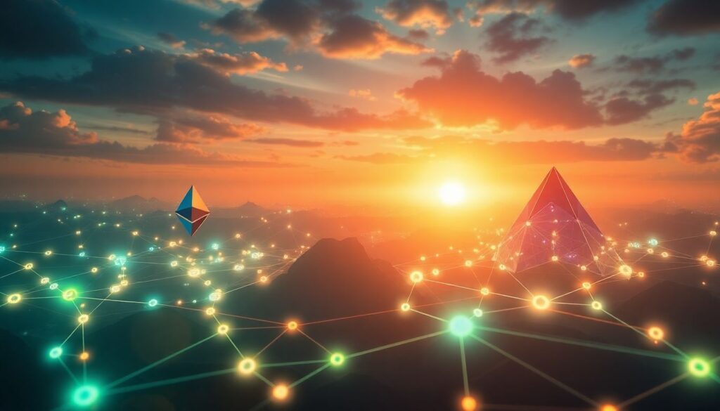 Конкуренты ethereum: кто может стать настоящим убийцей эфира на рынке блокчейнов Конкуренты Ethereum: убийцы эфира (Solana, Cardano, Avalanche) - иллюстрация