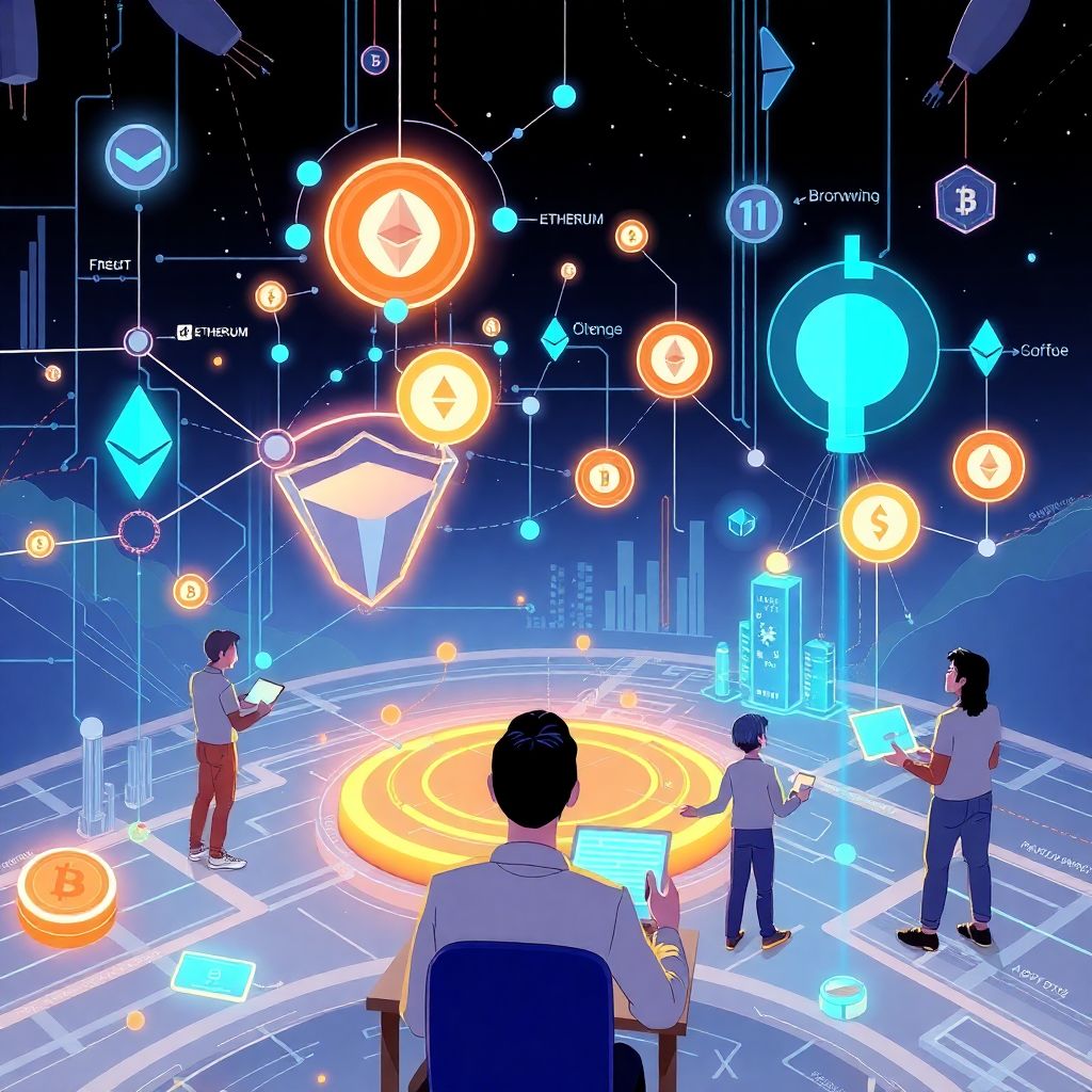 Лендинговые протоколы: как давать и брать криптовалюту в долг