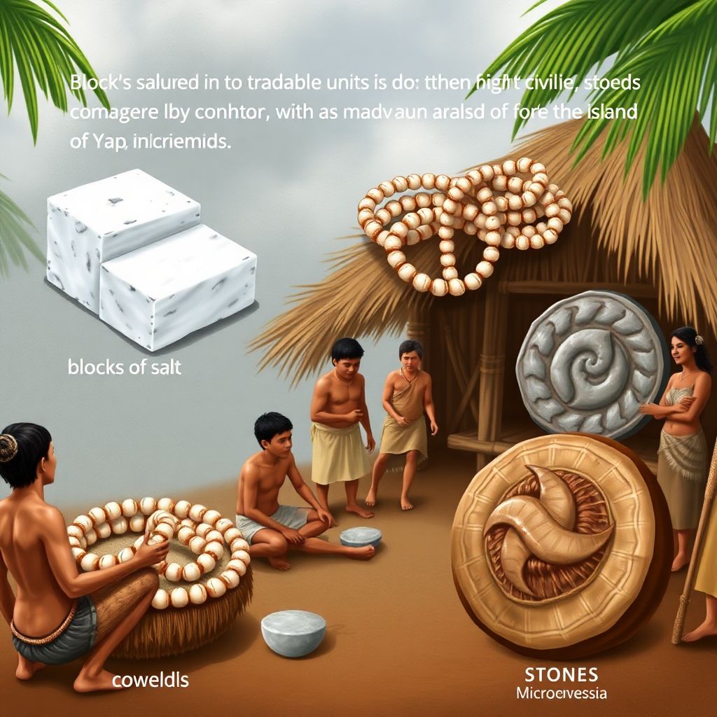 Соляные деньги, ракушки каури, каменные диски: необычные валюты прошлого