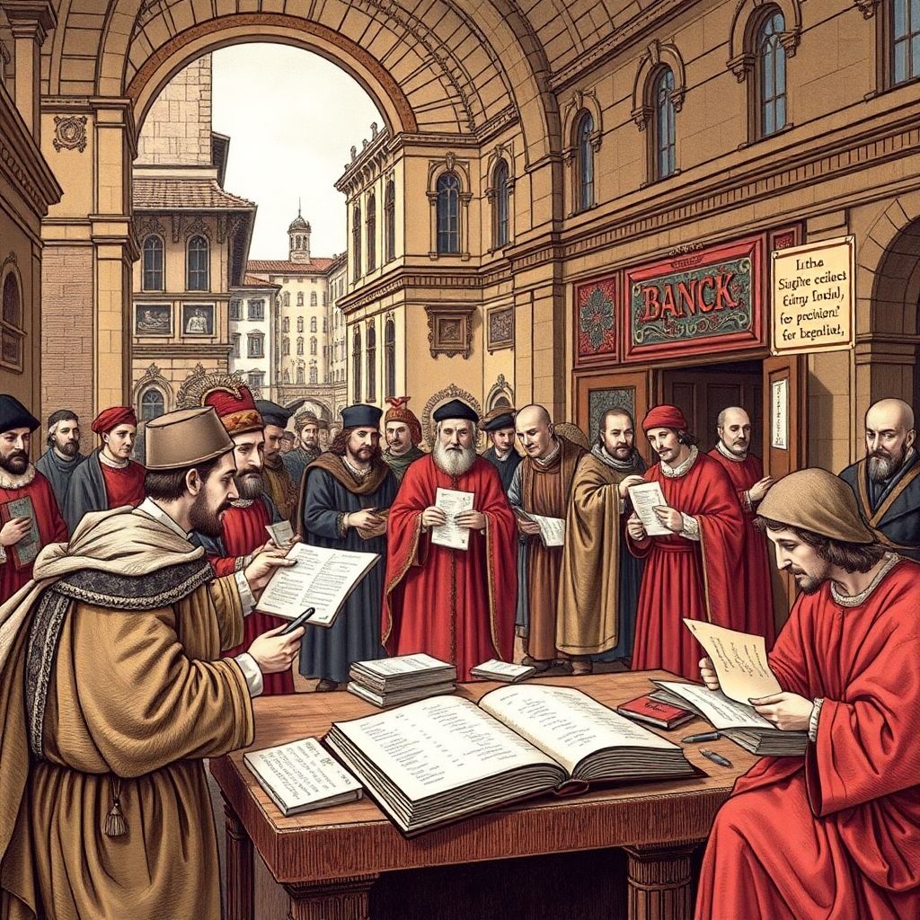 Первые банки и финансовые инструменты в средневековой Европе