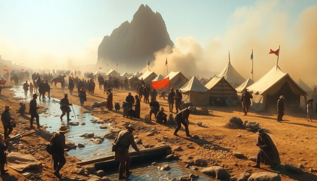 Золотая лихорадка: как поиски золота меняли экономику - иллюстрация