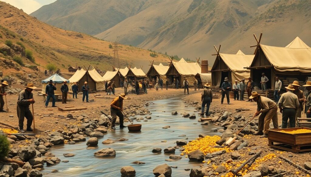 Золотая лихорадка: как поиски золота меняли экономику - иллюстрация