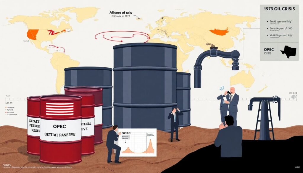 Нефтяной кризис 1973 года и его последствия - иллюстрация
