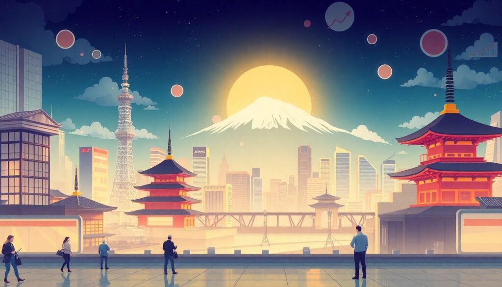 Японское экономическое чудо и последующий потерянный период - иллюстрация