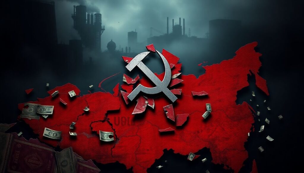 Распад СССР и экономические реформы 90-х в России - иллюстрация