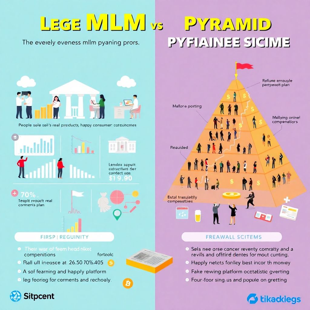 Как отличить легальную mlm компанию от мошеннической схемы